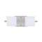 Besa Lighting Alex Vanity, Opal Matte, Satin Nickel Finish, 2x50W Halogen 2WS-773507-SN - alternate 1